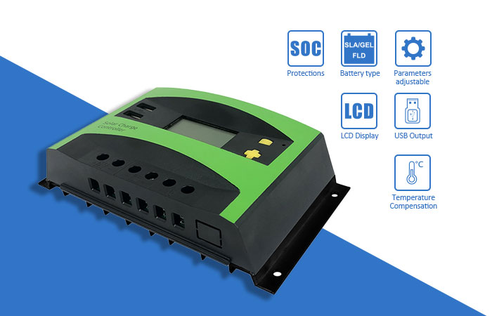 PWM Solar Charge controller for solar off-grid system