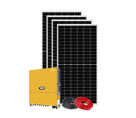 10KW-200KW Three Phase On-Grid Solar System