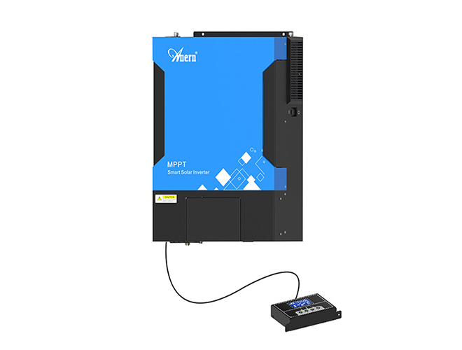 Mobile Display Hybrid Solar Inverter
