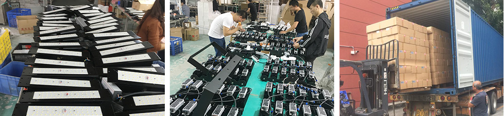The Production of Adjustable Modular LED Flood Light (TGD03)