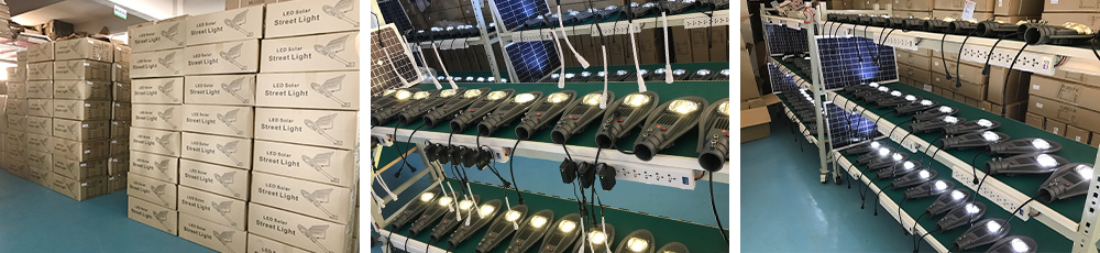 The Production of COB LED street light(SLM2)