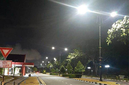 Automatic Street Light With Solar Panel Project