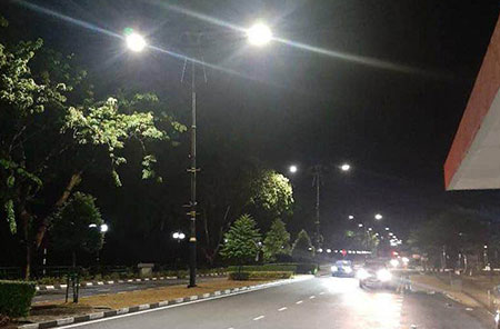 Automatic Street Light With Solar Panel Project