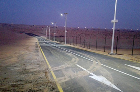Dubai Island Engineering Road Lighting Project