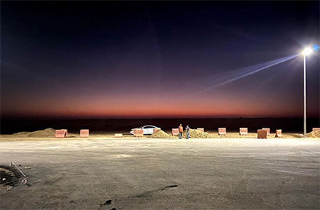 solar street light in saudi arabia