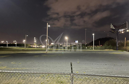 Commercial Solar Powered Parking Lot Lights