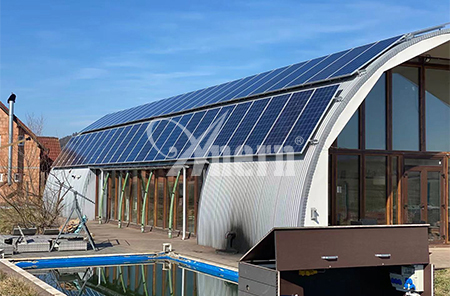 Romanian 25KW Off-grid Solar Power System for Factory