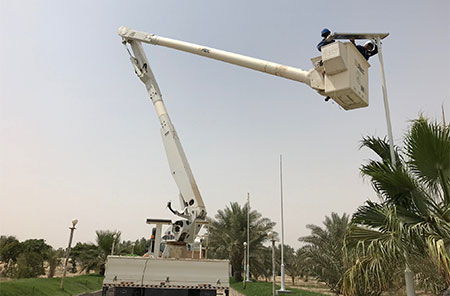 Saudi Arabia 50 Watt Integrated Solar Street Road Lighting Project