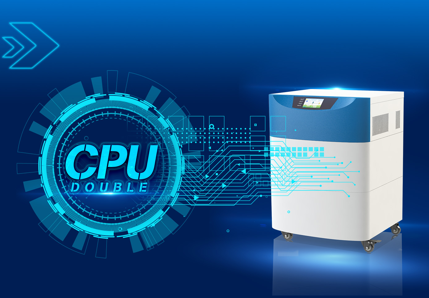 Double CPU intelligent control technology, performance excellence.