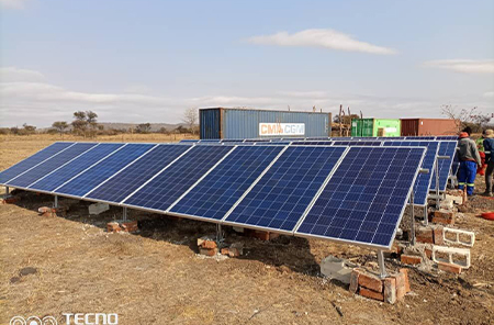 Zimbabwe 15KW Off Grid Solar Power System for Farm