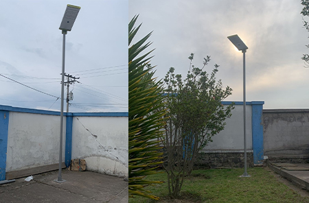 Ecuador Factory Solar Street Lighting Project