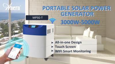 High Performance Touch Screen Solar Power Generator