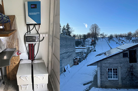 Slovakia 5.5KW Off Grid Solar Power System