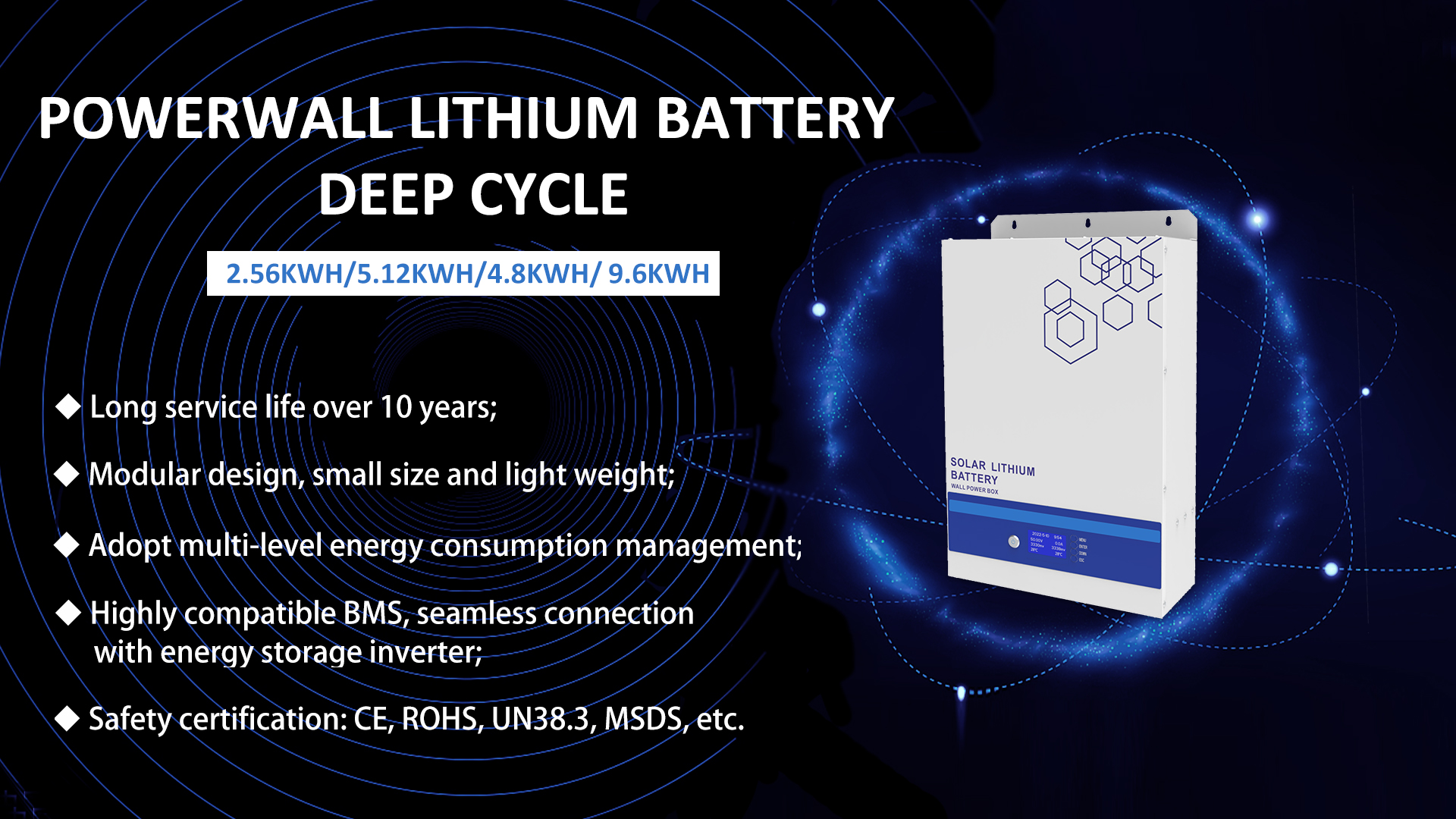 Powerwall Lithium Battery Deep Cycle