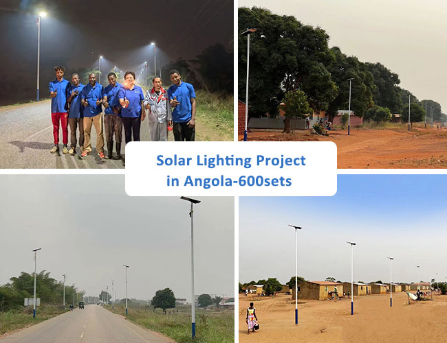 integrated solar street light