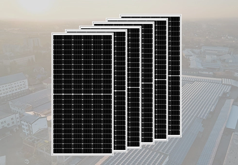 Type: Half-cell Monocrystalline PV ModuleMax Power: 450W/550W25 years power output guarantee