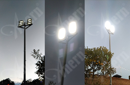 300sets TGD03-600W LED Flood Light for Japan Stadium Project