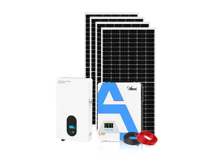 3.6KW-6.2KW Home Hybrid Solar Storage System