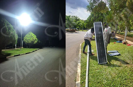 Nigeria Solar Street Road Lighting Pilot Project
