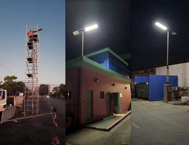 integrated solar street light price