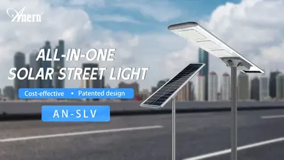 All in One Integrated Solar Led Street Light(AN-SLV)