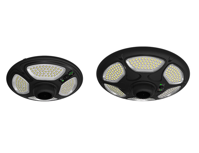 round garden solar lights
