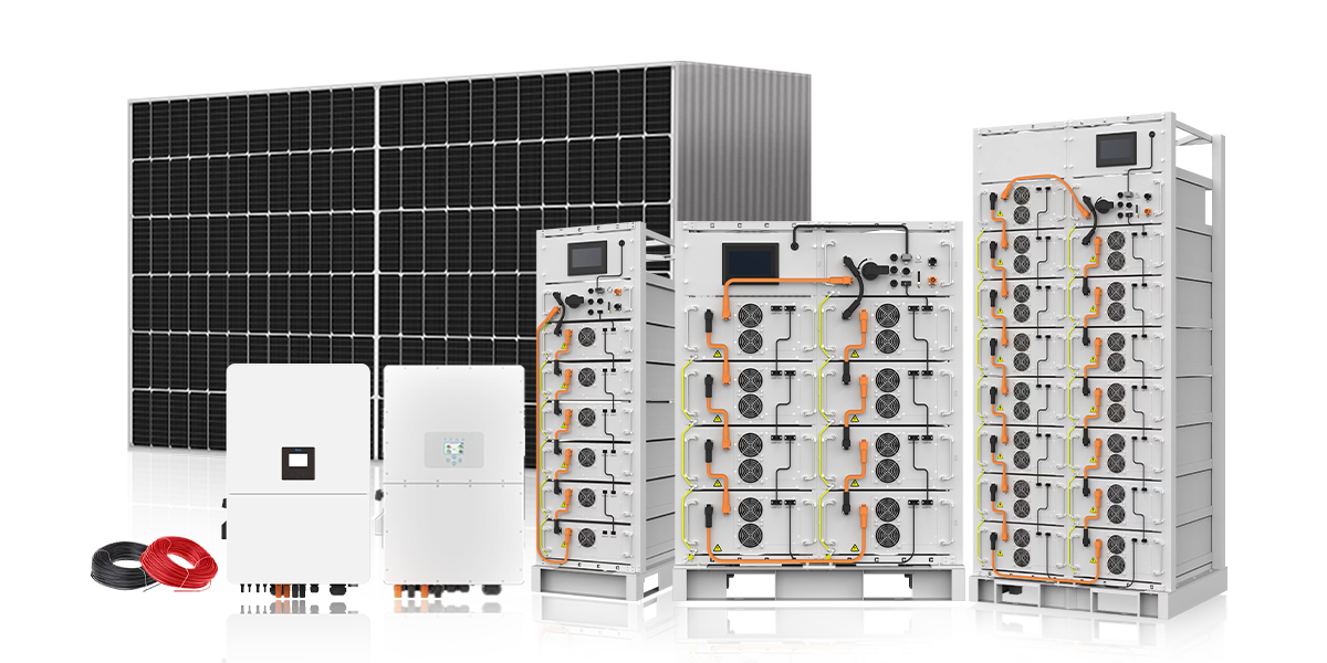 30KW 50KW 80KW 100KW Commercial-Hybrid-Solar-Power-System-with-DEYE-Inverter