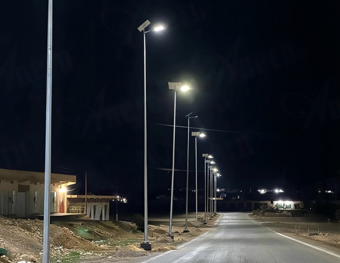 Solar Street Light Pole Height and Spacing: The Engineering Logic Behind Road Lighting