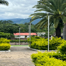 Anern 50 Sets SLZ2 60W Solar Street Lights in Ecuador Anern 50 Sets SLZ2 60W Solar Street Lights in Ecuador