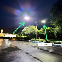 Anern ISSL-C 150W Solar Street Lights in Indonesia